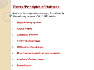 Halsted Principles Comprehensive Overview of Veterinary Surgery: History, Principles, and ...