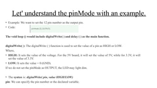 Digitalwrite Example lec-2 ppt (2).pptx...................... | PPTX