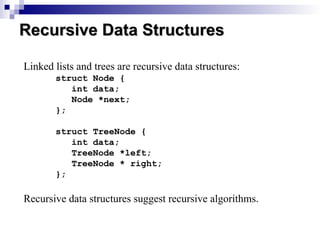 Lec-32 What is recursion? A mathematical look | PPT