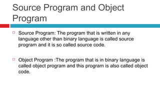 Programming Language | PPT