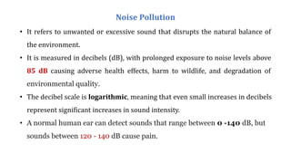 Comprehensive Overview of Noise and Thermal Pollution: Sources, Effects ...
