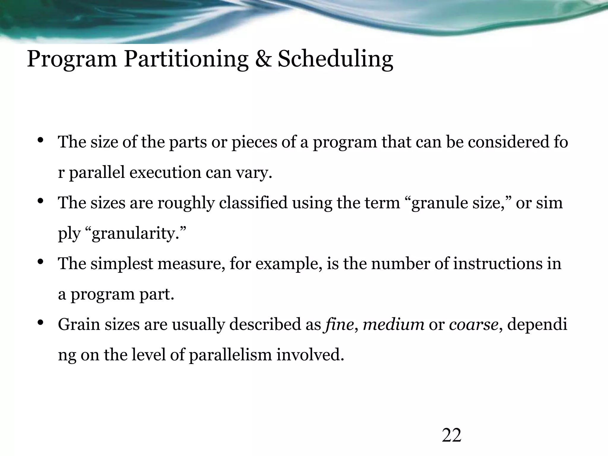 Lec 4 (program and network properties) | PPTX
