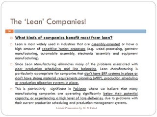 Lean manufacturing & Supply Chain | PPTX
