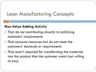 Lean manufacturing & Supply Chain PPTX Mechanical and Industrial