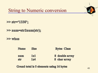 String to Numeric conversion
43
 