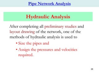 design and analysis of water distribution System | PDF