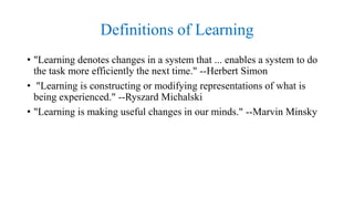Lec 6 learning | PDF