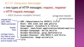 Lec 7(HTTP Protocol) | PPT