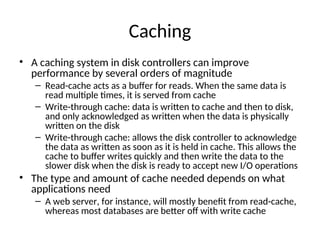 Storage Controller Cache lec-7.ppt It Infrastructure: Storage | PPT