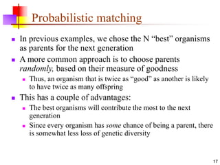 Lec 7 genetic algorithms | PDF
