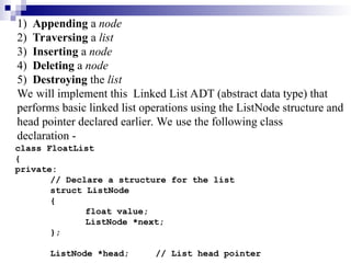 Data Structure & Algorithm Lec-8,9 LinkList.ppt