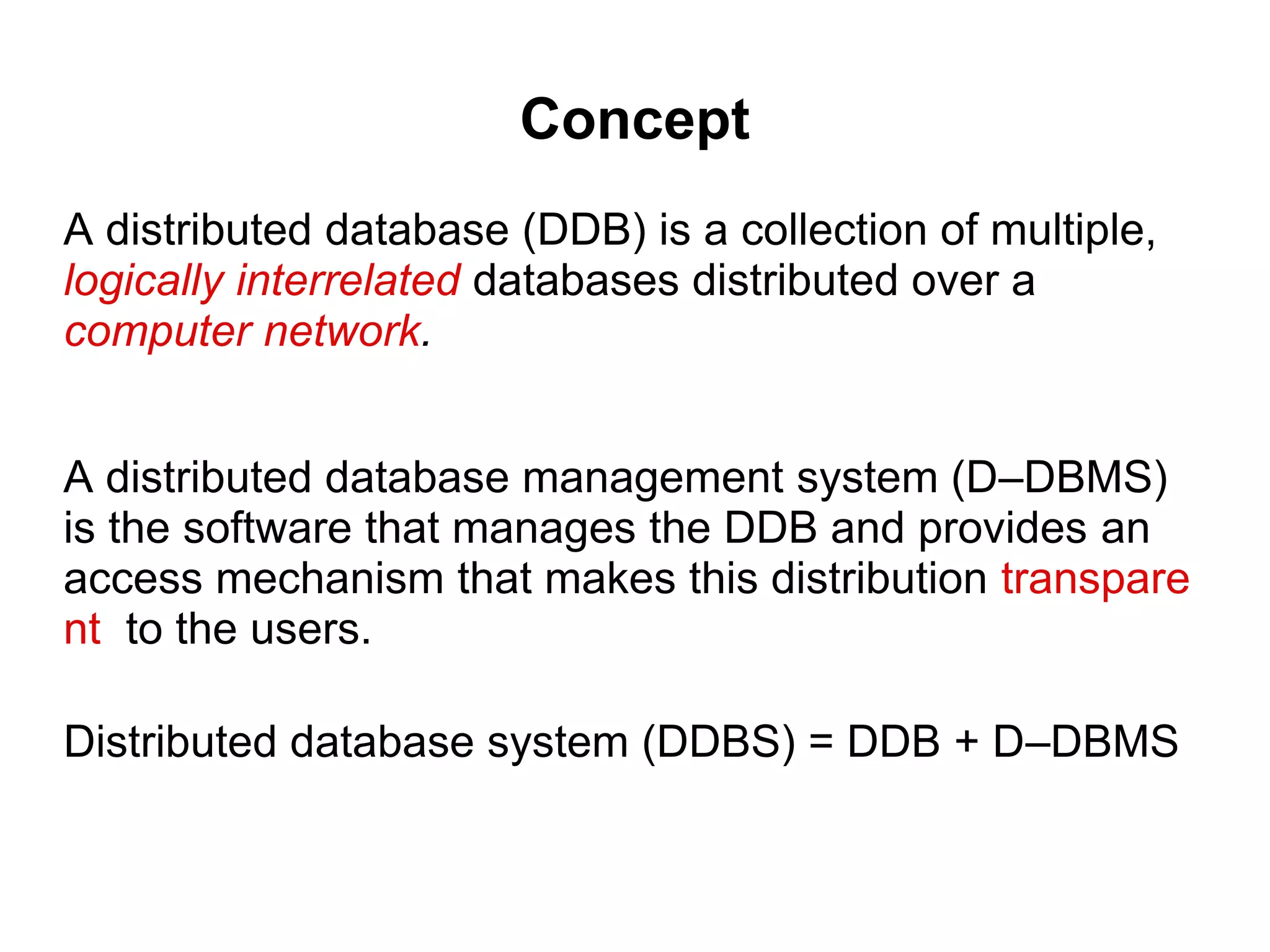 Lec 8 (distributed database) | PPT