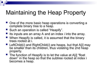 Data Structure & Algorithm Lec- HeapSort.ppt