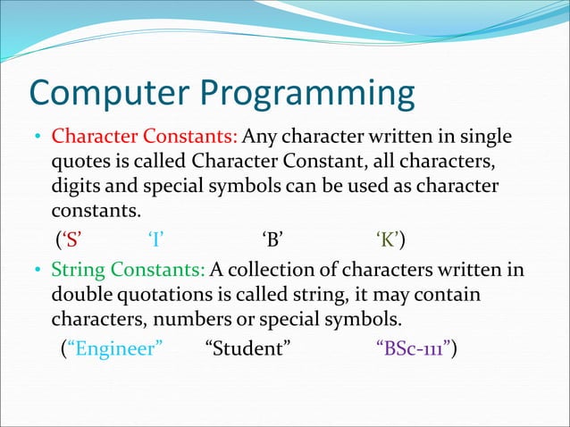 Lec-I.ppt introduction to computers and c++programming | PPT