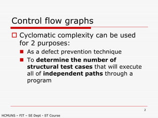 Lec.unit testing control flow | PDF