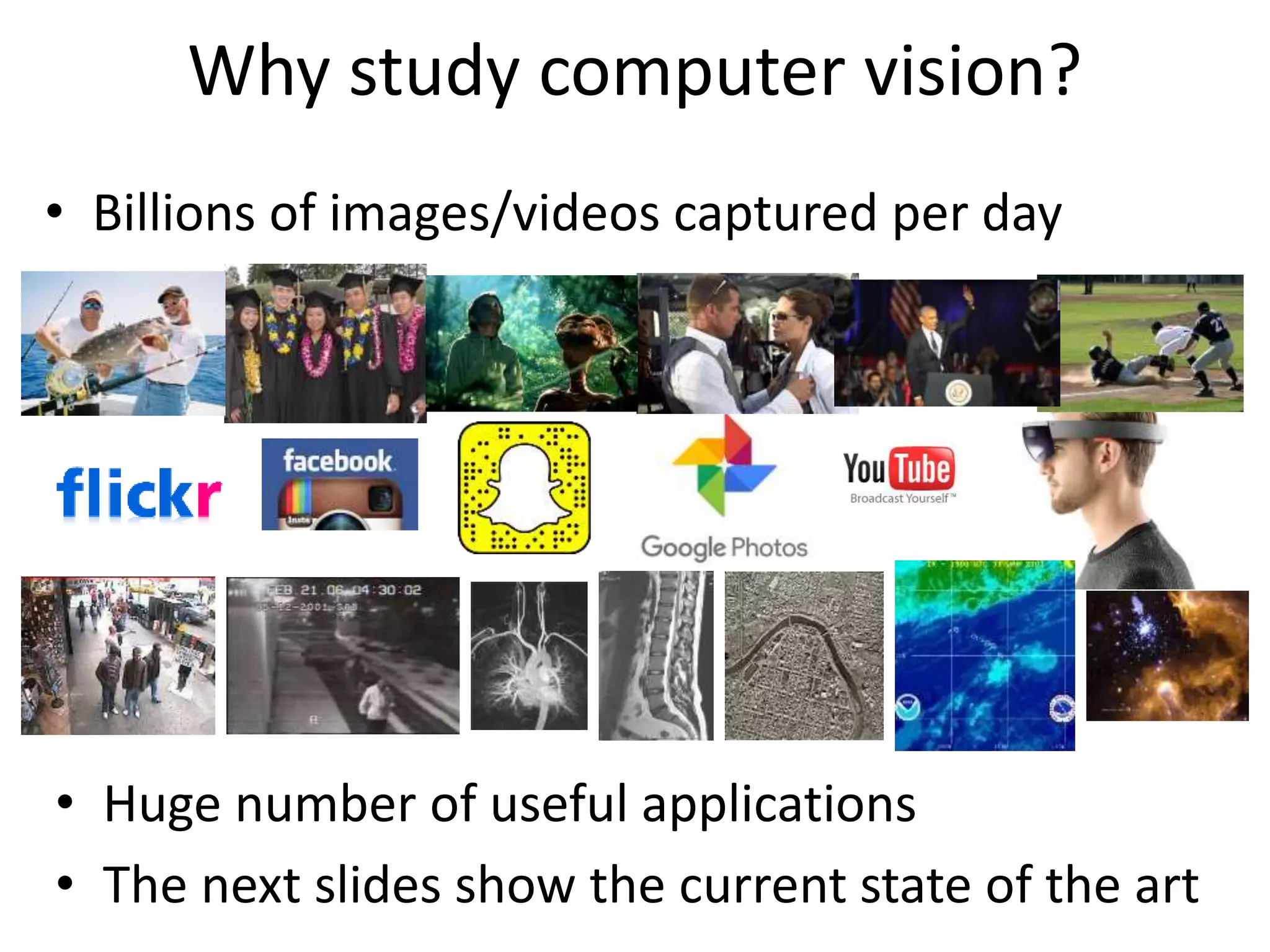 Computer vision introduction | PPTX