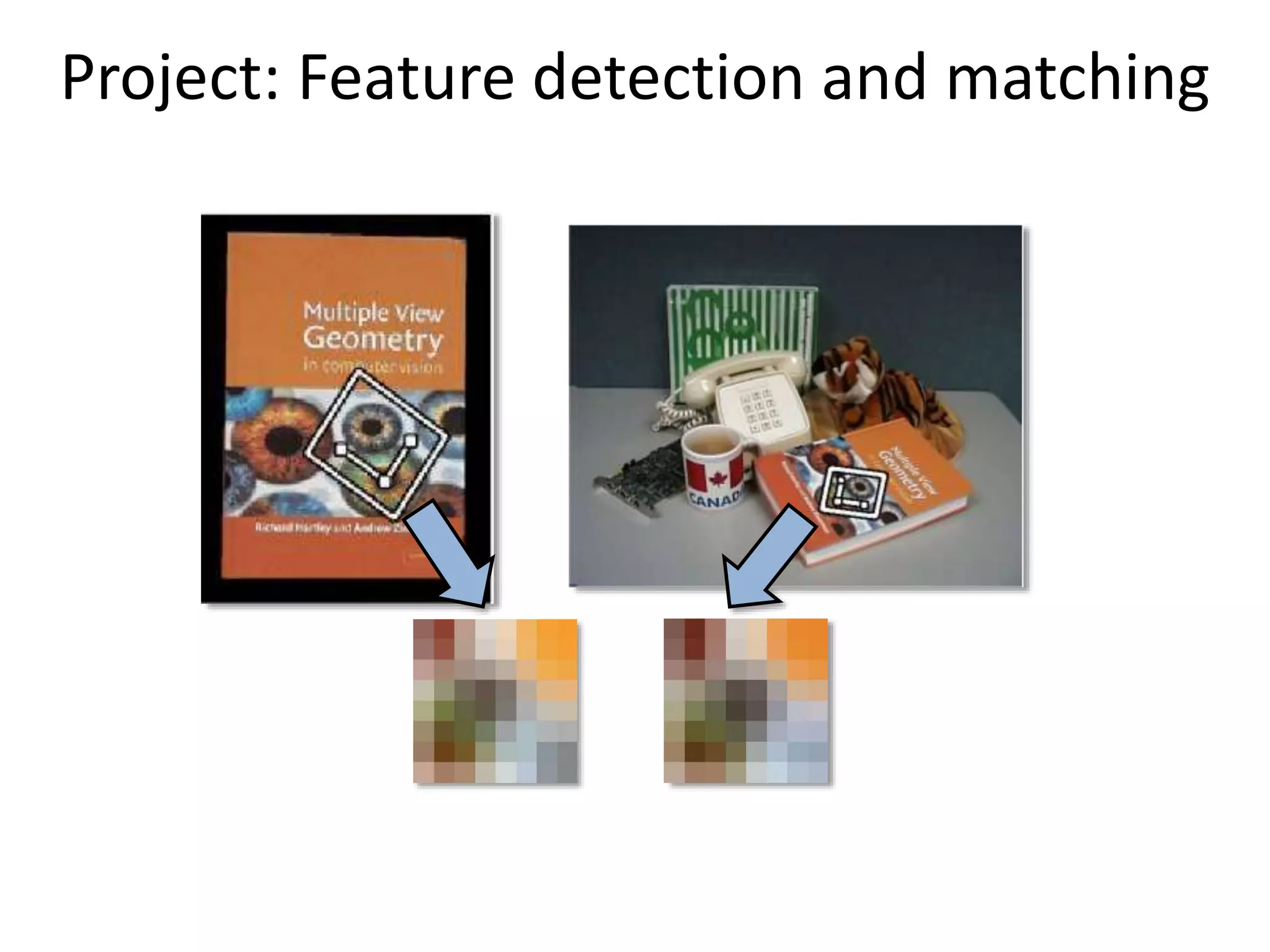 Project: Feature detection and matching
 