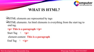 HTML 5 Slide Lecture001(What is HTML).ppt