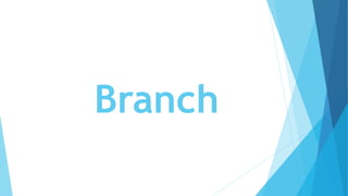 Branch
 