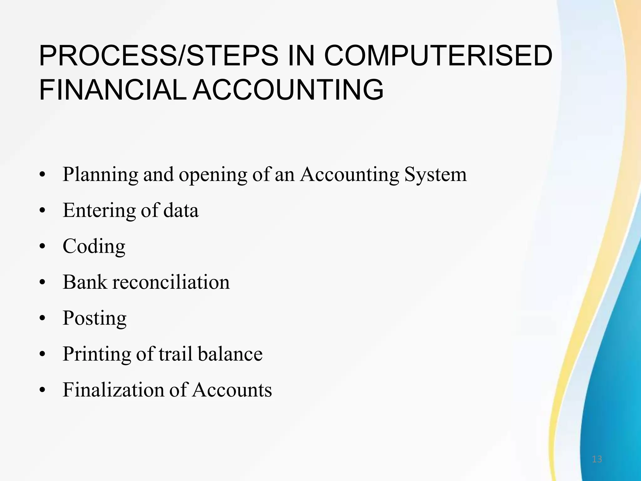 Computerised Accounting | PPSX