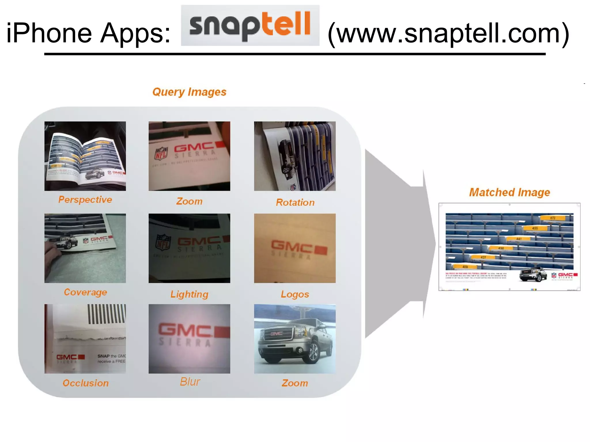 iPhone Apps: (www.snaptell.com)
 