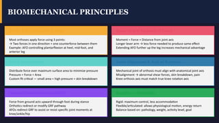 introduction to orthotics and prosthetics | PPTX