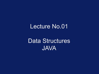 Data structure and algorithm with java by shikra | PPT