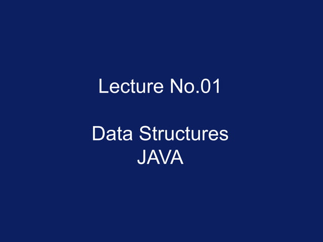 Data structure and algorithm with java by shikra | PPT