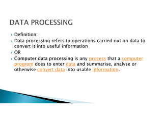 Computer Science Processor Law Data Processing and History. Computer Science | PDF