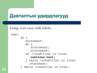 Давталтын удирдлагууд

23

 