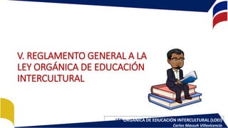 LEY ORGANICA DE EDUCACION LOEI Y REGLAMENTO | PDF