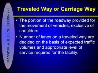 Lec04 elements -road_and_drainange