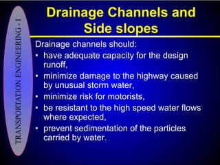 Lec04 elements -road_and_drainange