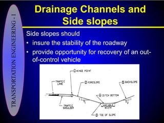 Lec04 elements -road_and_drainange