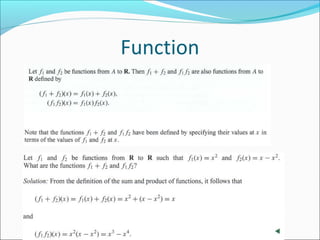 Function
 