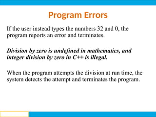 Lec 04 - Operators in C++ - II.pptx (Fundamentals of Programming) | PPTX