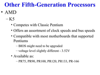 Fifth Generation Microprocessor