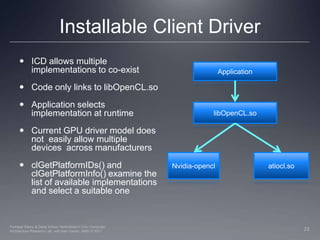 Lec04 gpu architecture | PPTX | Operating Systems | Computer Software ...
