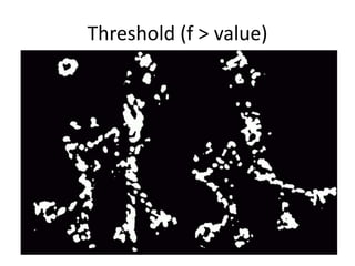 Threshold (f > value)
 