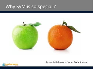 Why SVM is so special ?
Example Reference: Super Data Science
 