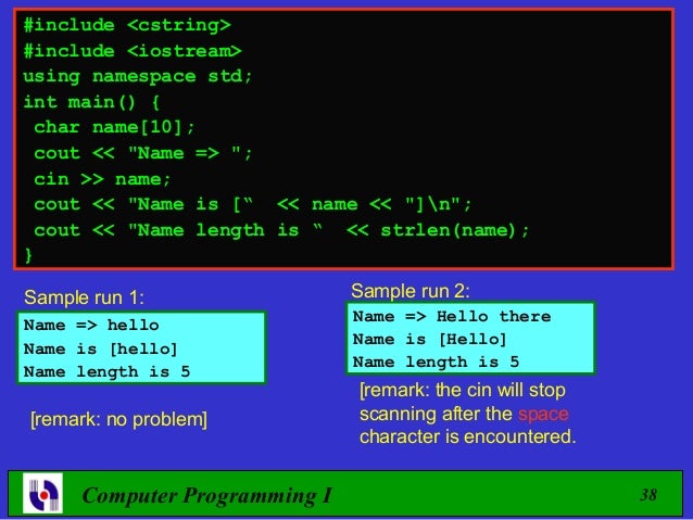 Computer Programming- Lecture 5