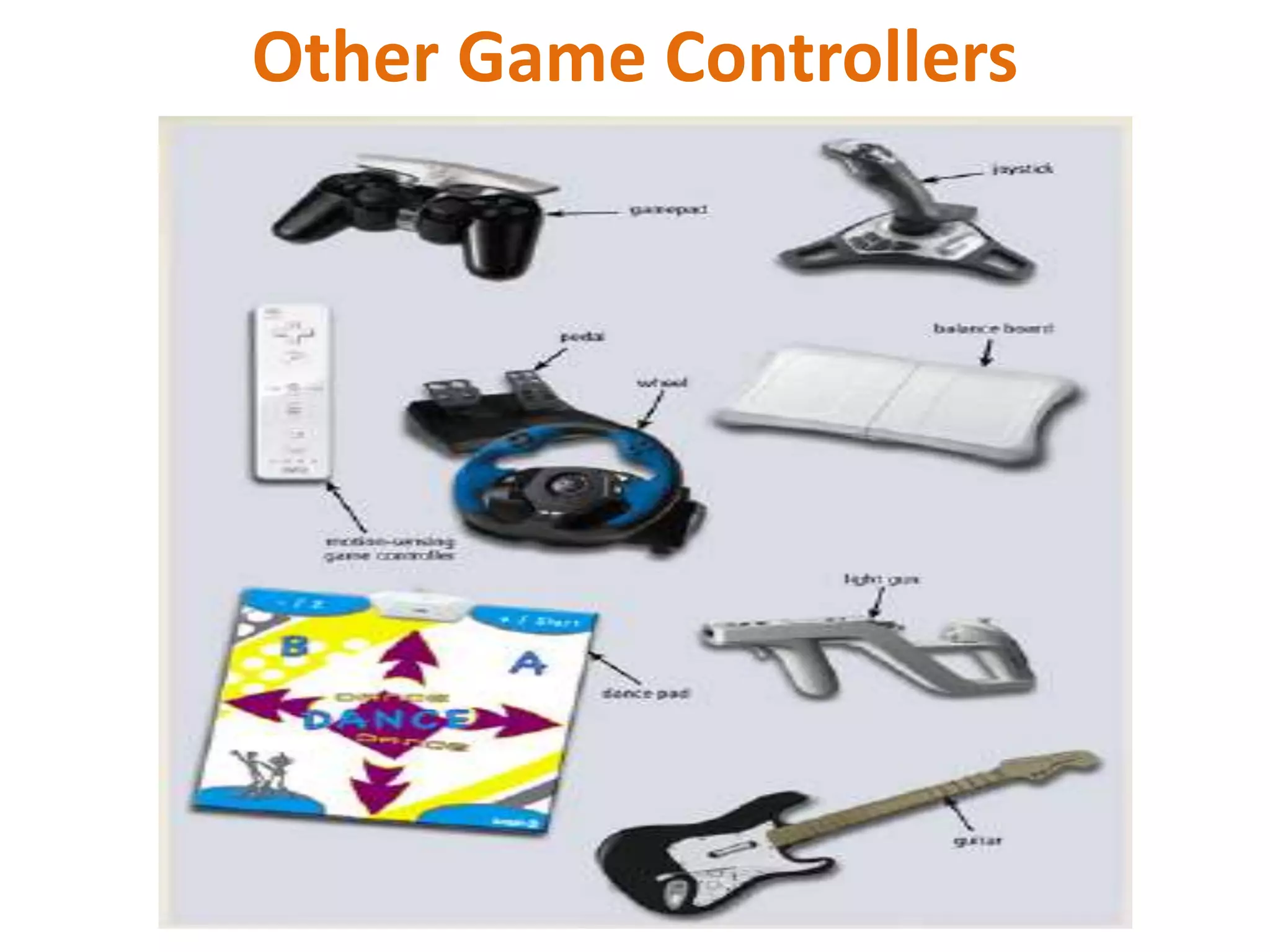 Other Game Controllers
 