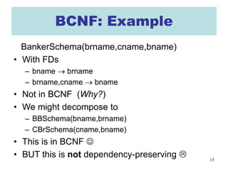 normalization in database management system | PPT