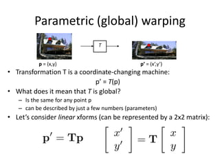 Computer Vision transformations | PPTX