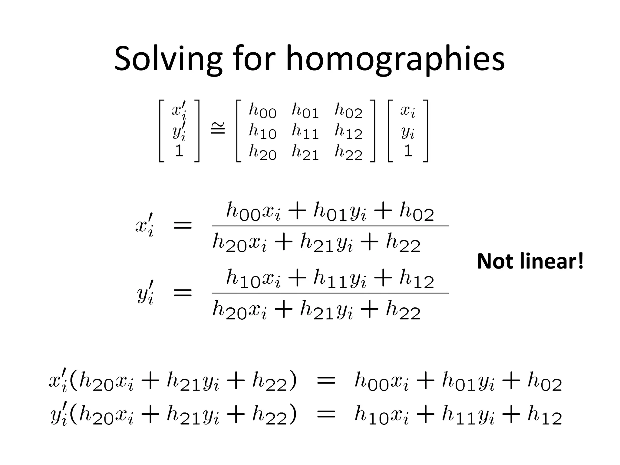 Computer Vision alignment | PPTX