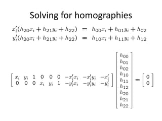 Computer Vision alignment | PPTX