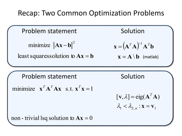 Computer Vision alignment | PPTX