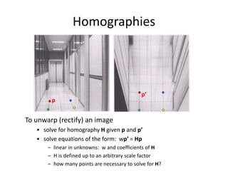 Computer Vision alignment