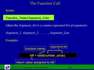 Computer Programming- Lecture 9 | PPT image.