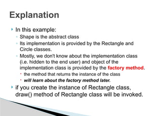 Comprehensive Guide to Object Oriented Programming Concepts in Java | PPTX